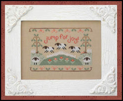 Country Cottage Needlworks Jump For Joy CCN119 sheep cross stitch pattern