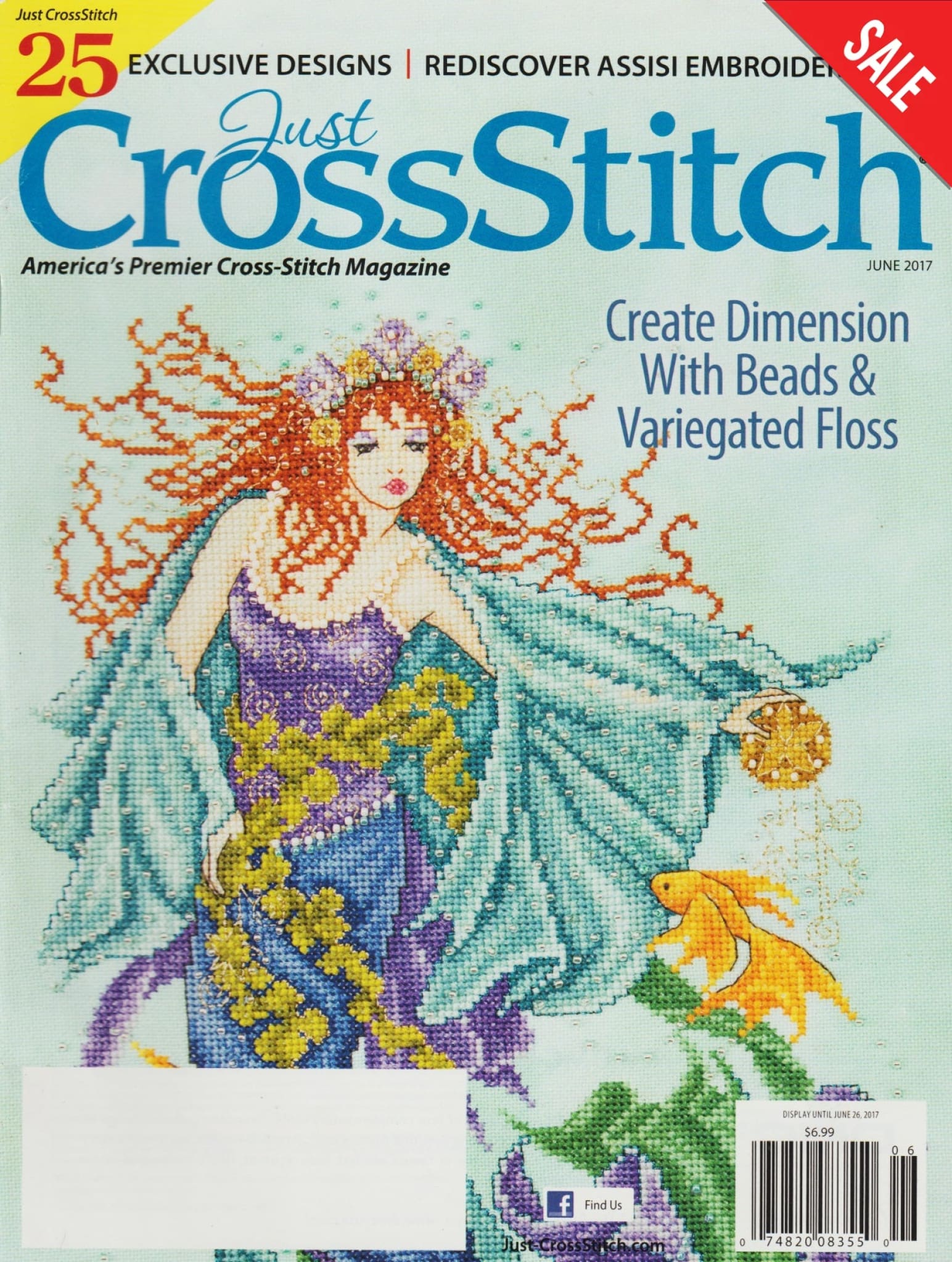 Just CrossStitch June 2017 magazine