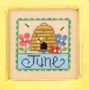 Lizzie Kate June F39 cross stitch pattern