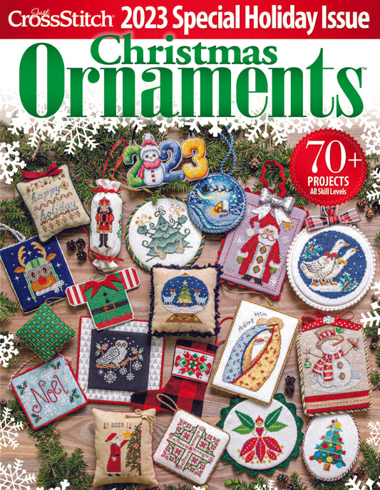 Just CrossStitch 2023 Christmas Ornaments magazine