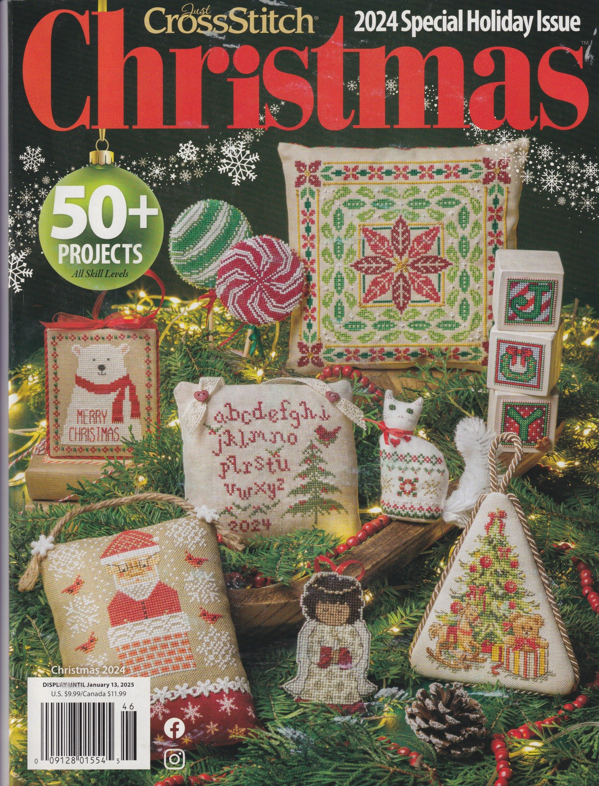 Just CrossStitch Christmas 2024 magazine