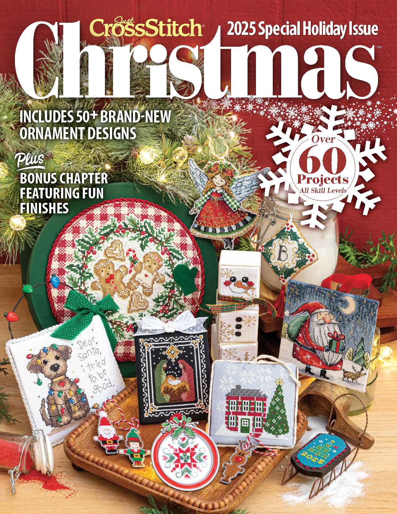 Just CrossStitch Christmas 2025 magazine