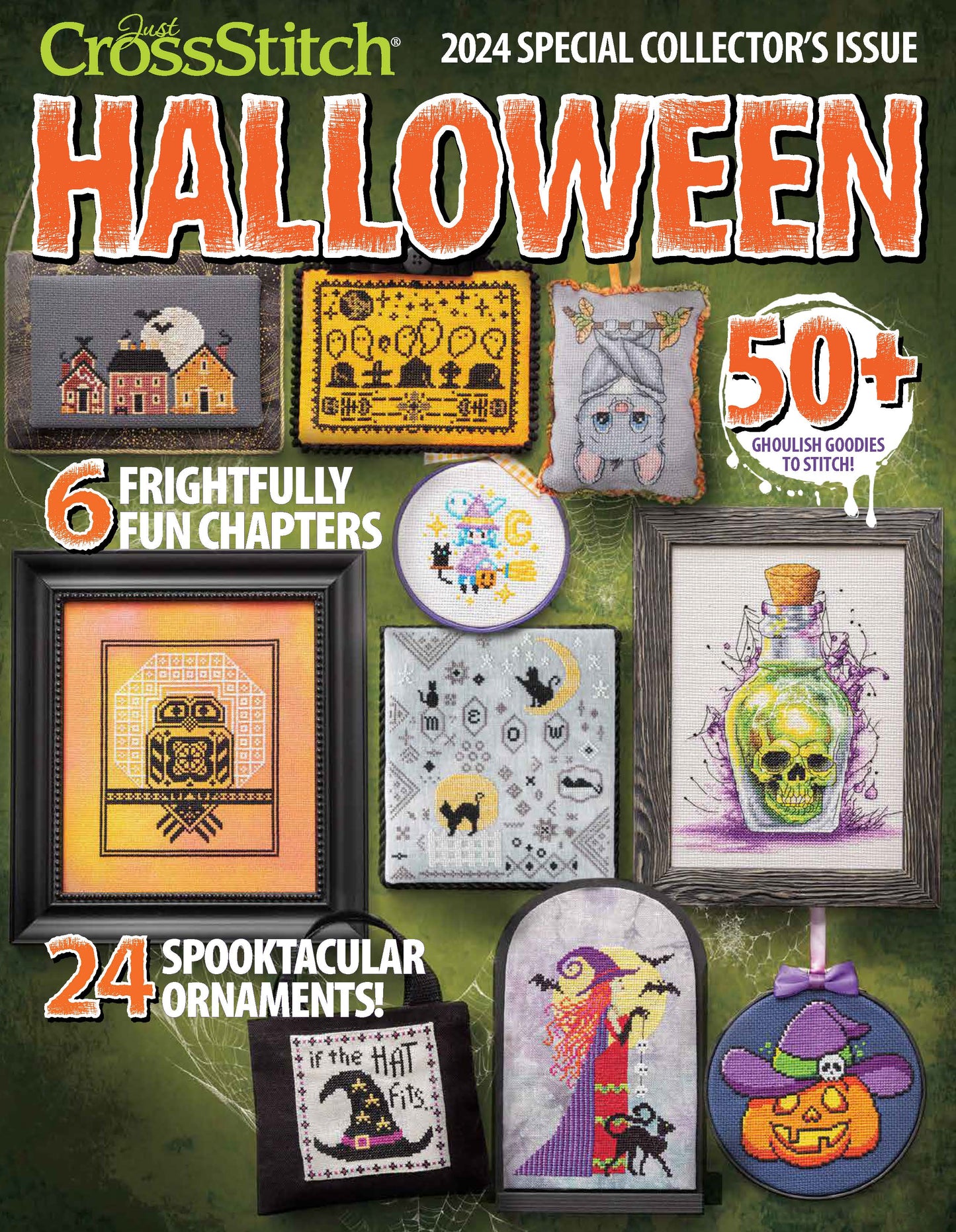 Just CrossStitch Halloween 2024 magazine