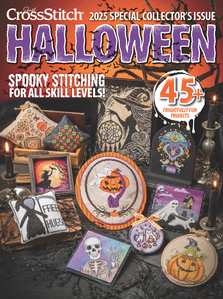 Just CrossStitch Halloween 2025 magazine