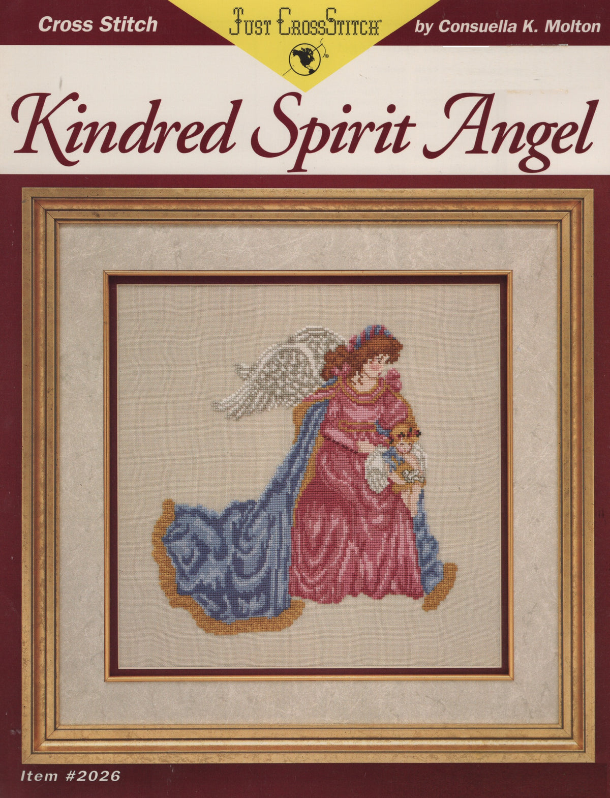 Just CrossStitch Kindred Spirit Angel 2026 cross stitch pattern