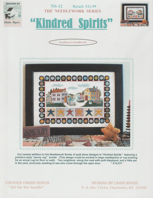 Linda Myers Kindred Spirits NS-12 cross stitch pattern