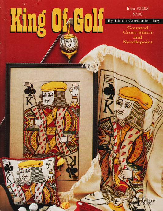 Symbol of Excellence King of Golf 2298 cross stitch pattern