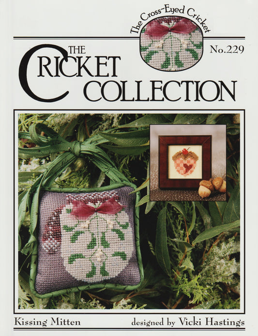 Cricket Collections Kissing Mittens CC229 cross stitch pattern