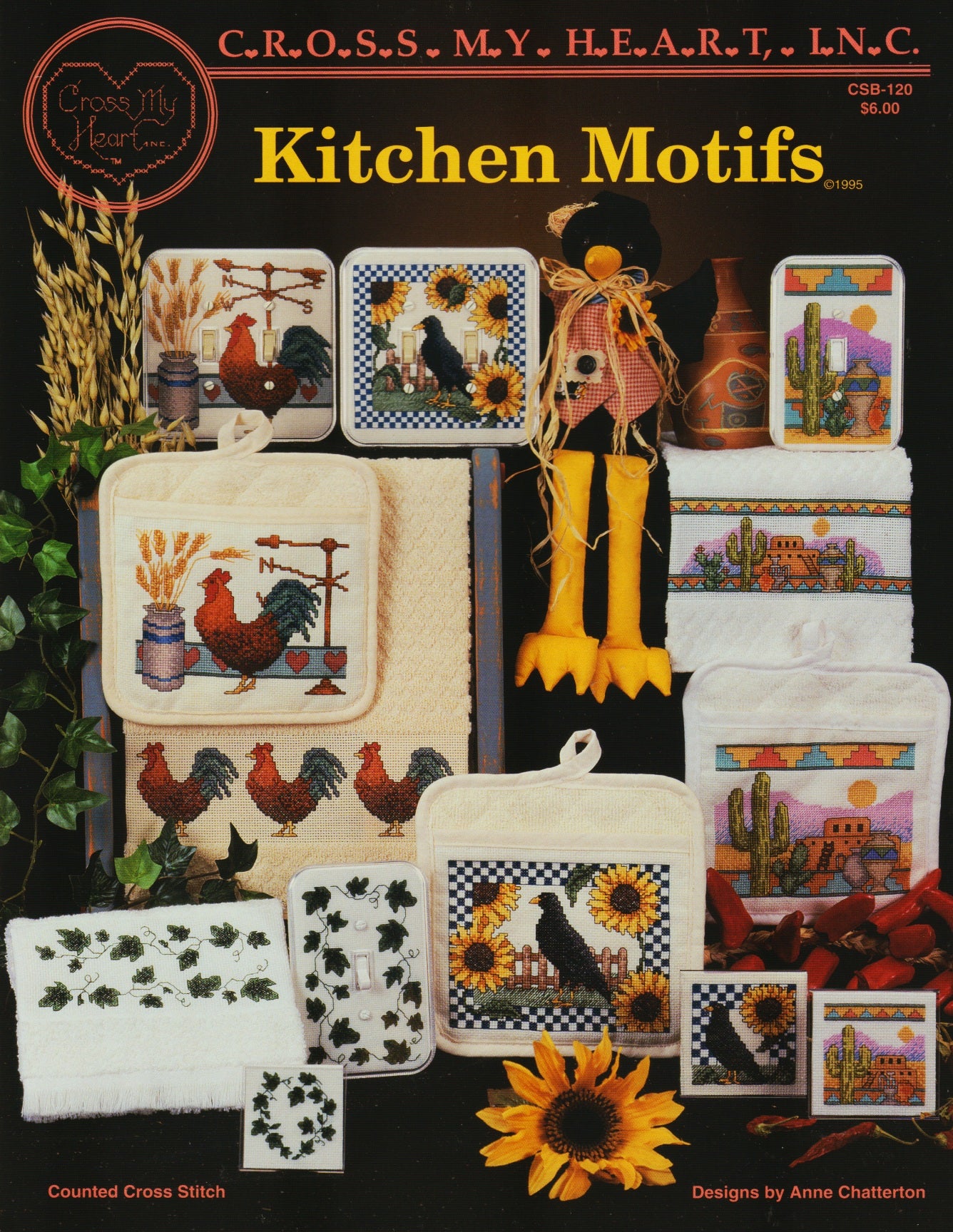 Stomp Kitchen Pattern Kitchen Motifs pattern – Sandra's Stitch Stash
