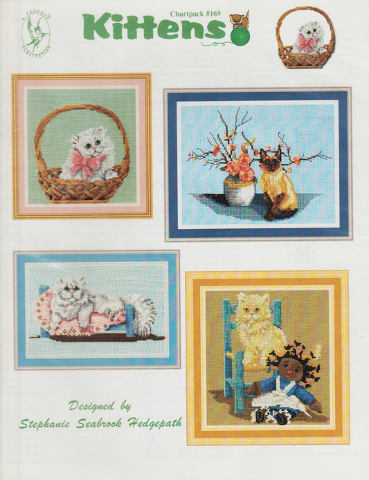 Pegasus Kittens 169 cross stitch pattern