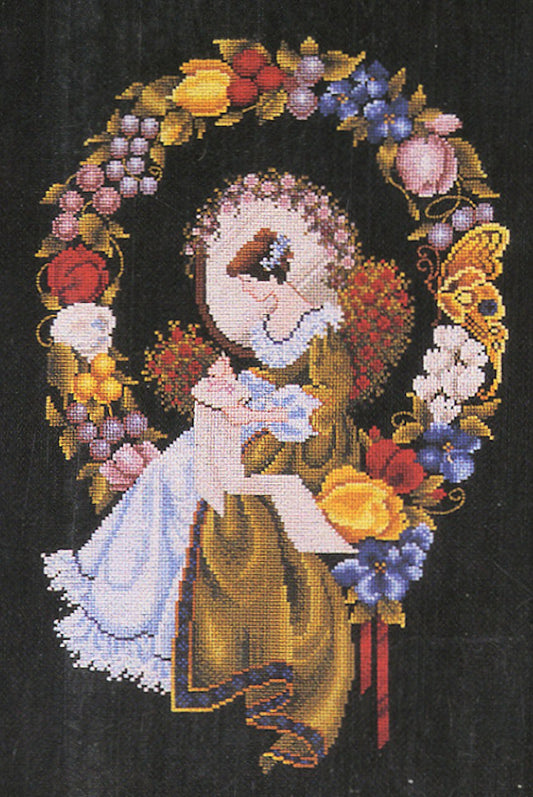 Lavender & Lace Lady Of The Thread LL3 cross stitch pattern