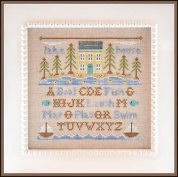 Country Cottage Needleworls Lake House CCN89 cross stitch pattern