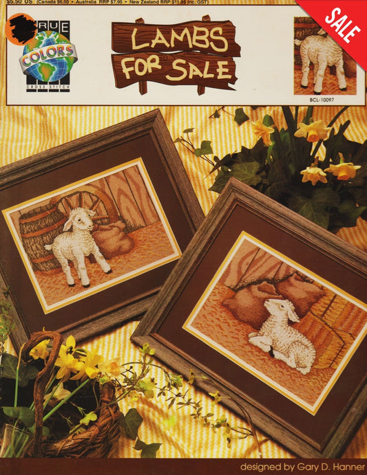 True Colors Lambs For Sale BCL-10097 cross stitch pattern