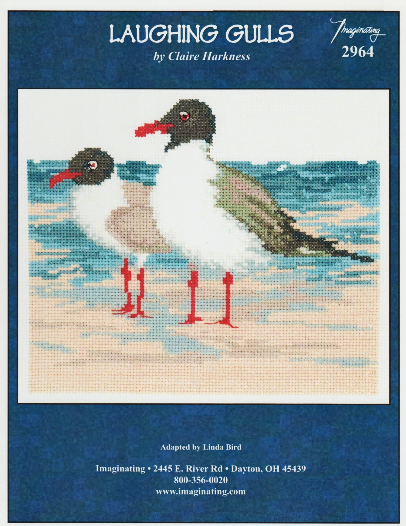 Imaginating Laughing Gulls 294 cross stitch pattern