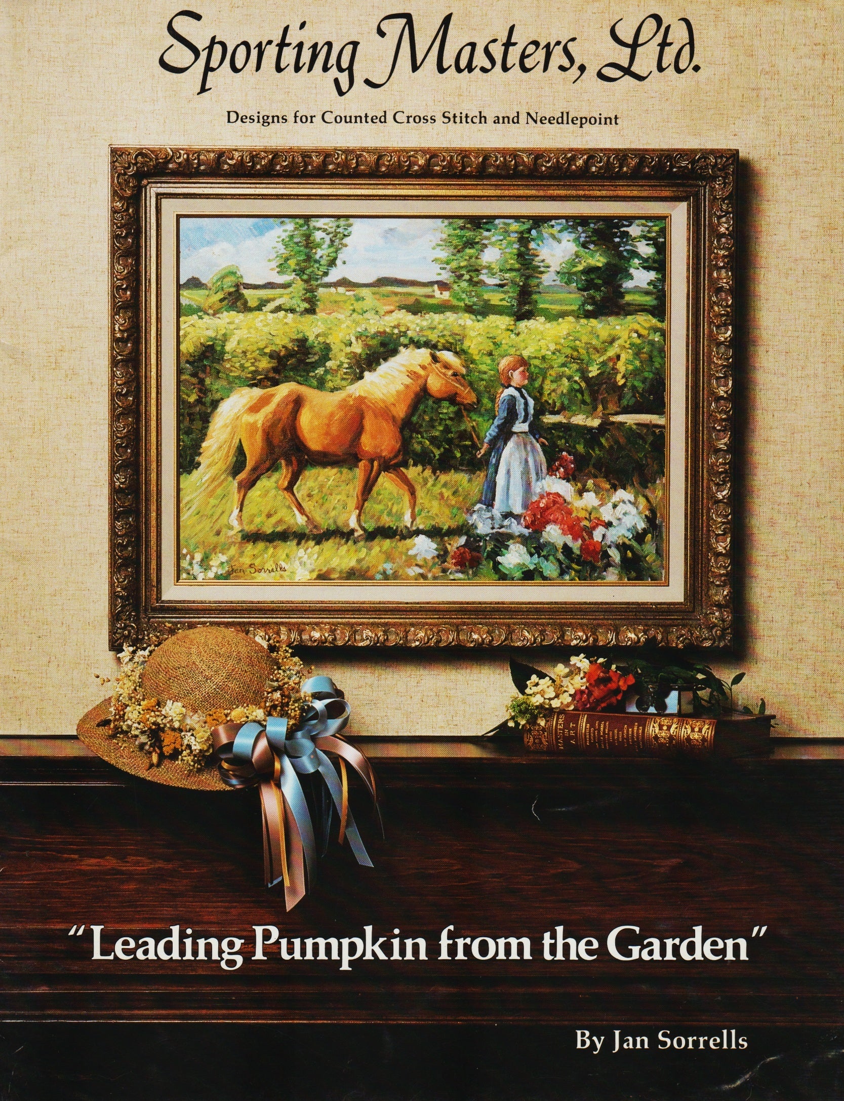 Sporting Masters Leading Pumpkin from the Garden cross stitch pattern