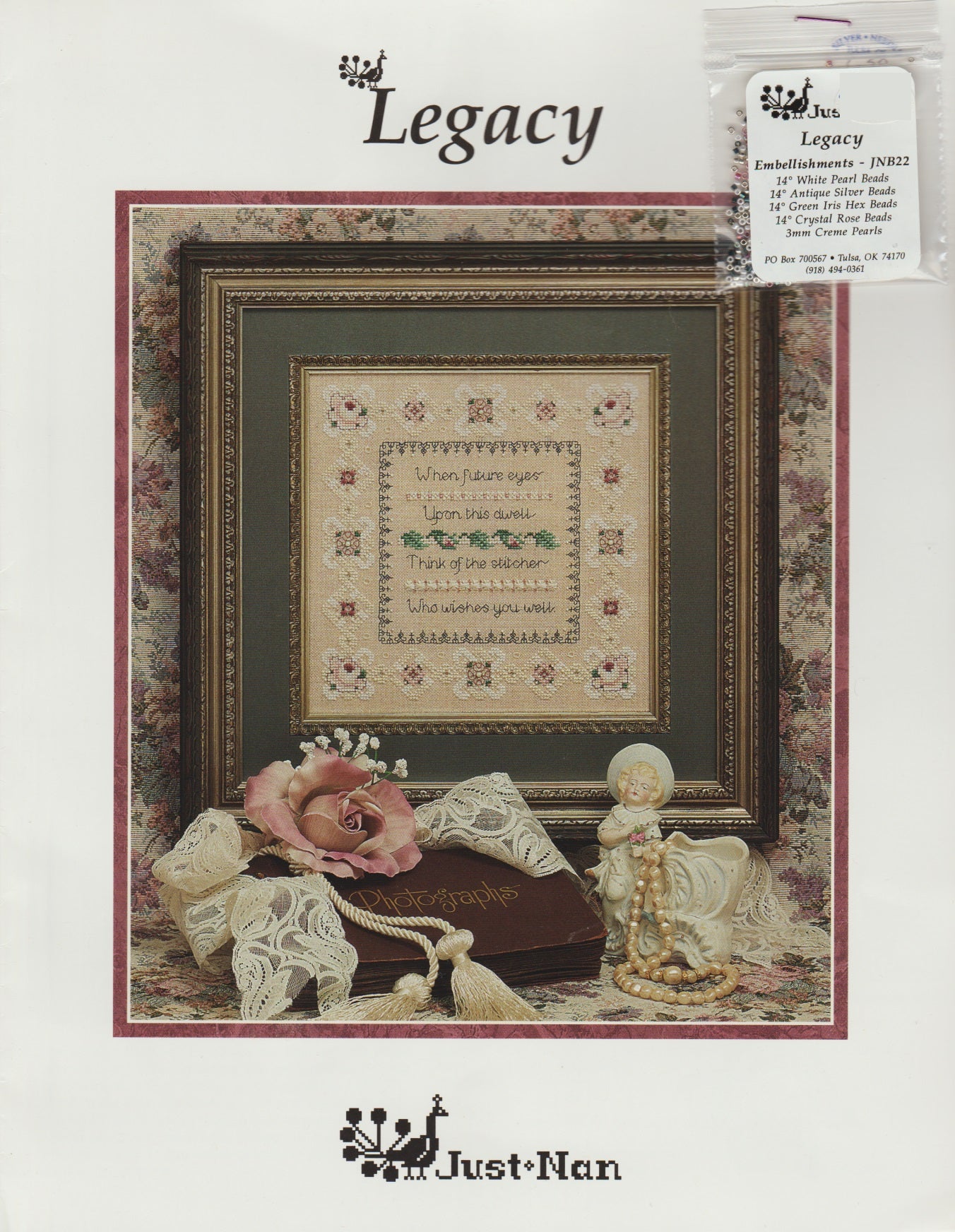 Just Nan Legacy JN047 cross stitch pattern