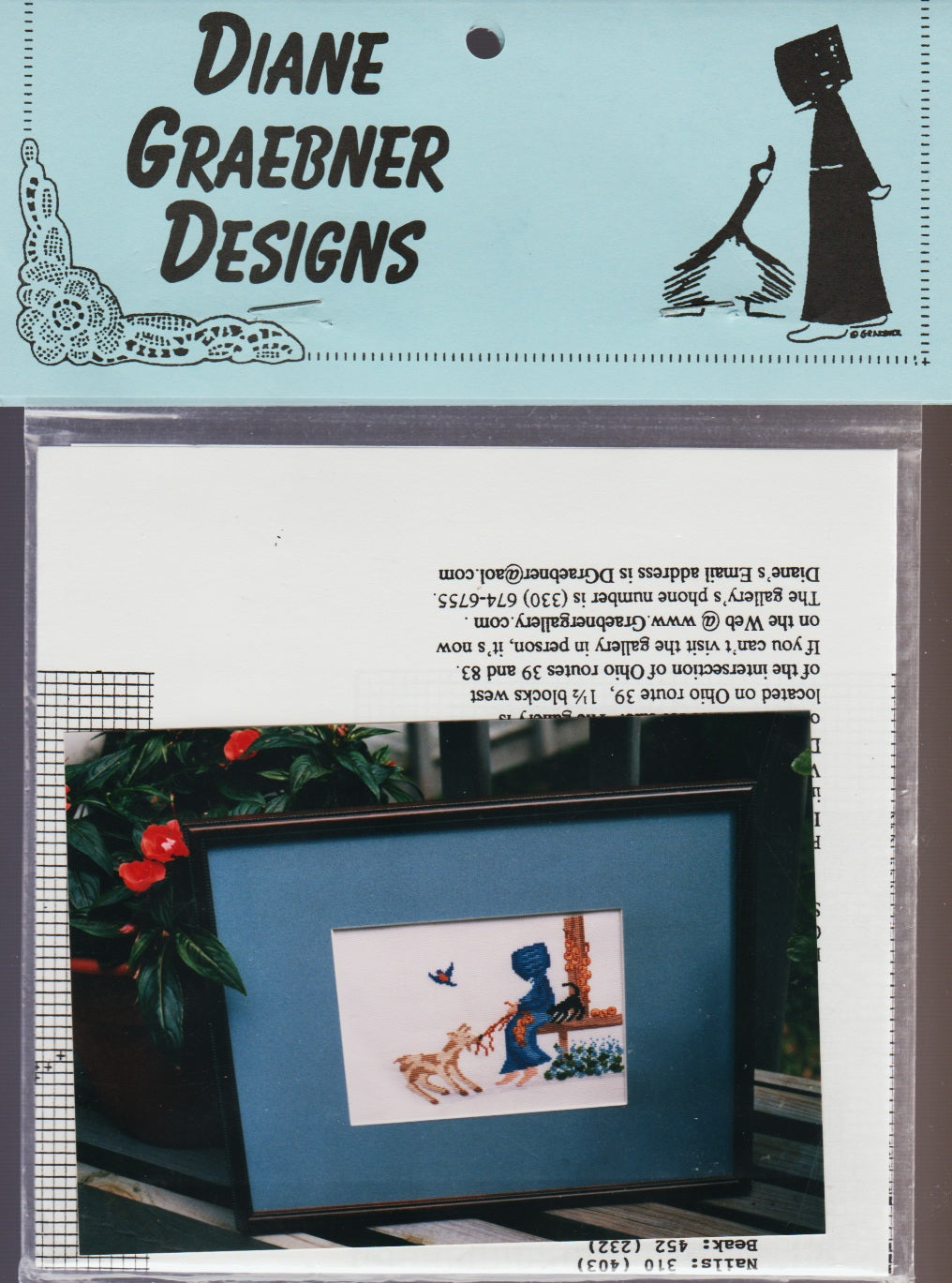 Diane Graebner Let Go Of My Onions DGX-076 Amish cross stitch pattern