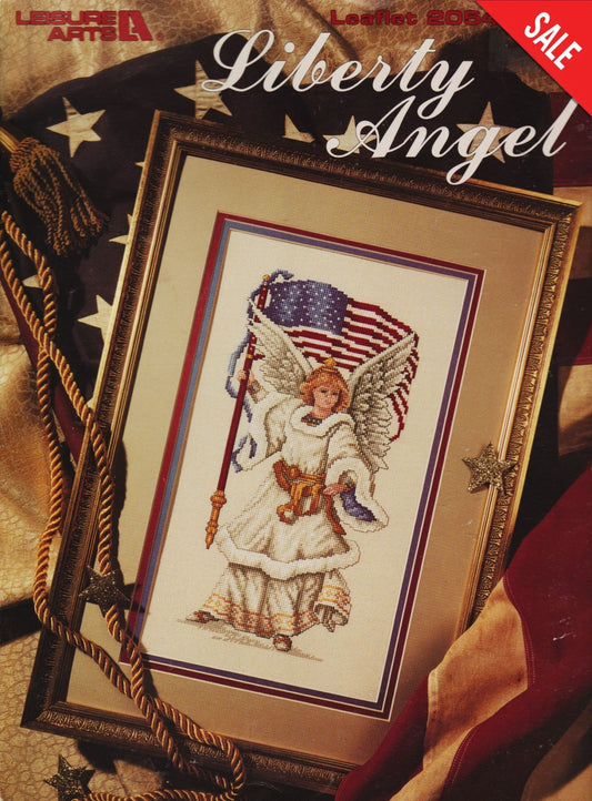 Leisure Arts Liberty Angel 2054 cross stitch pattern