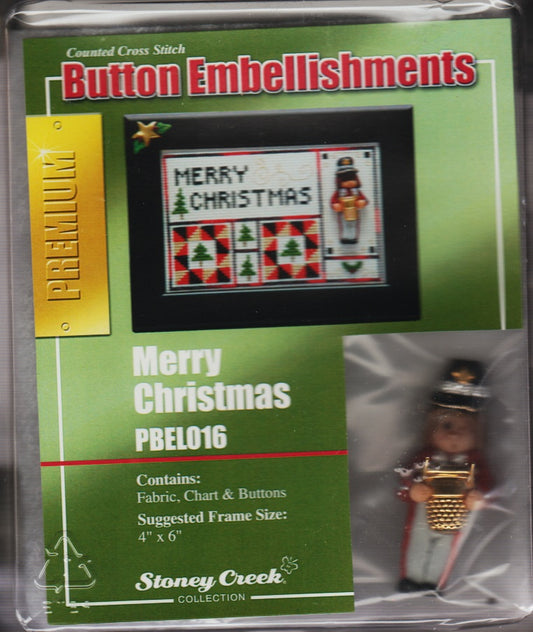 Stoney Creek Merry Christmas PBEL016 cross stitch kit