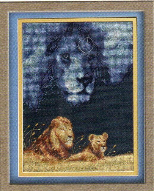 JanLynn Lion 013-0300 cross stitch pattern