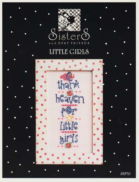 Sisters and Best Friends Little Girls SBF50 cross stitch pattern
