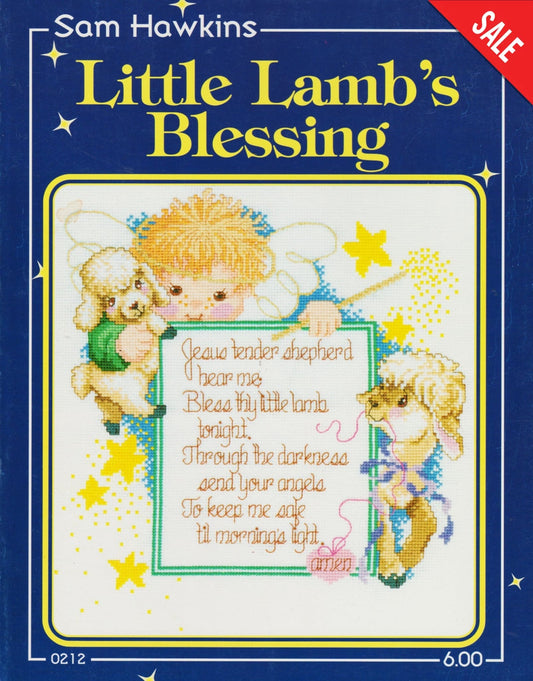 Sam Hawkins Little Lamb's Blessing 0212 cross stitch pattern