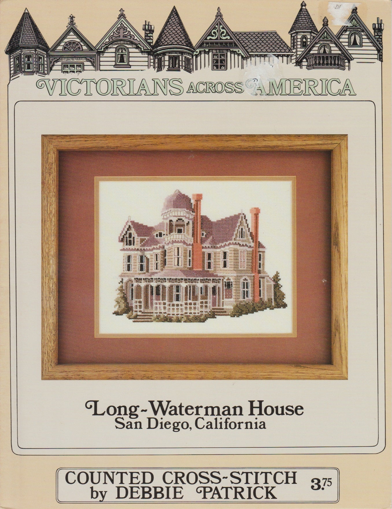 Debbie Patrick Long-Waterman House cross stitch pattern