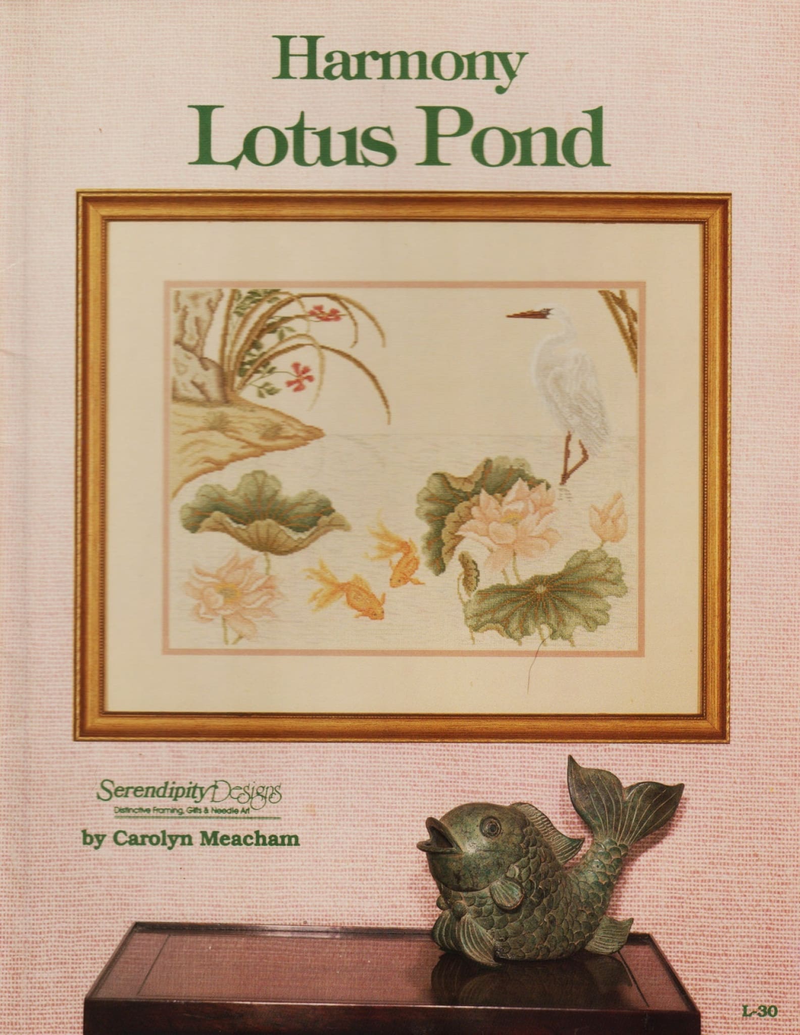 Serendiity Lotus Pond L-30 cross stitch pattern