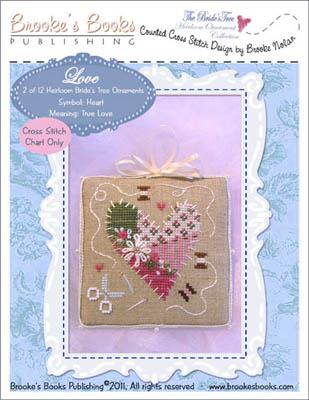 Brook's Books Love Bride's Tree 2 cross stitch pattern