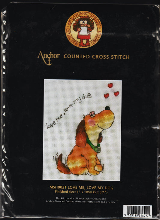 Coats Crafts Love Me, Love My Dog MSH0031 cross stitch pattern