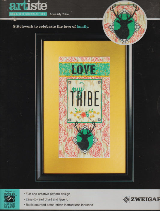 Artiste Love My Tribe 1388958 cross stitch kit