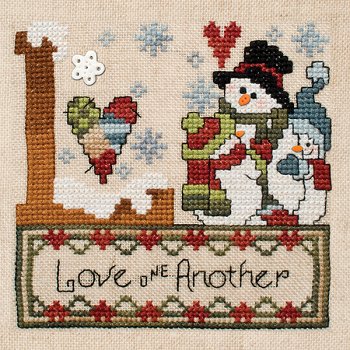 Stoney Creek Love One Another, PM503 cross stitch pattern