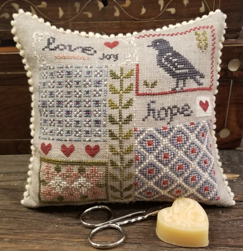 Samplers Not Forgotten Lovey Dovey cross stitch pattern