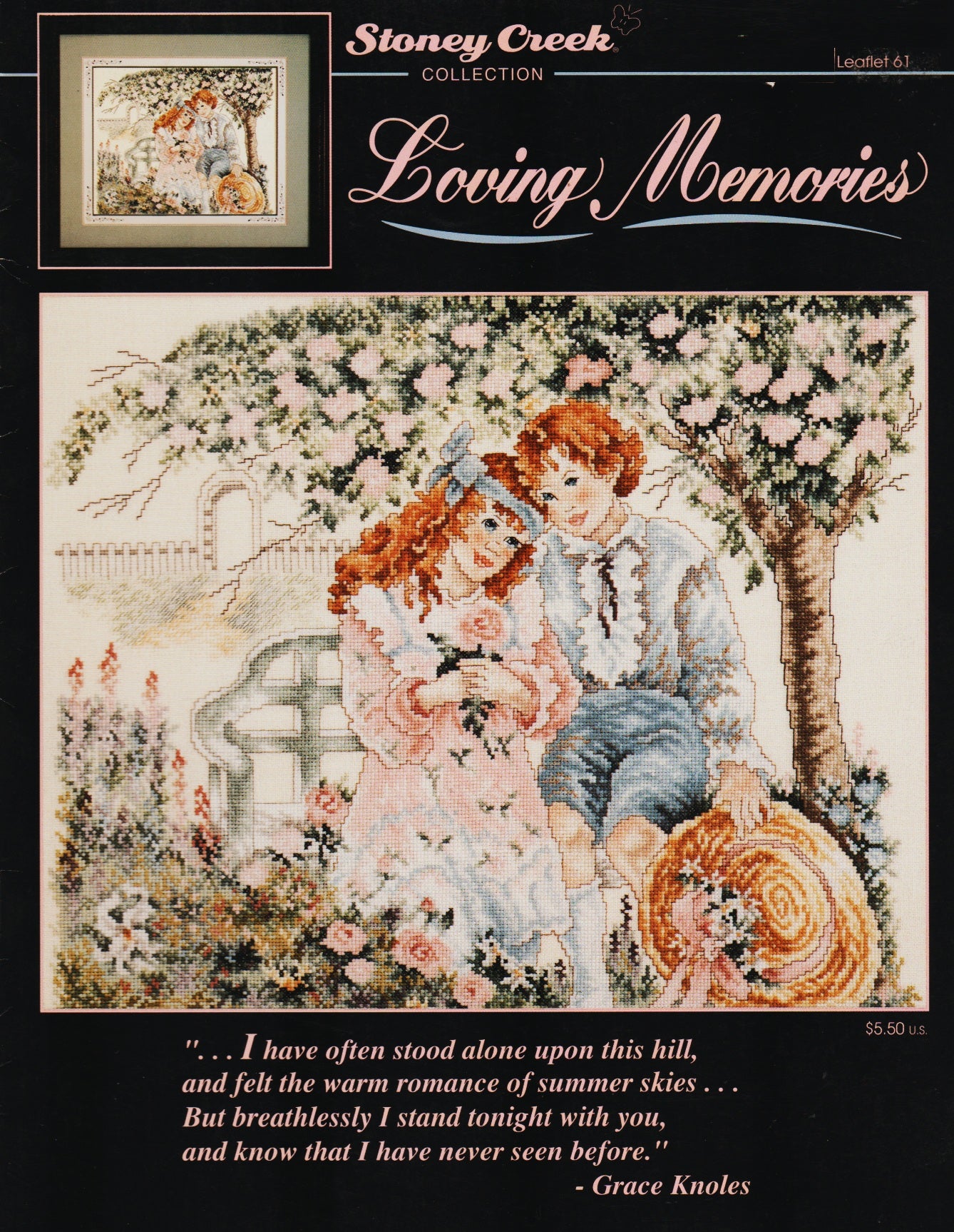 Stoney Creek Loving Memories BK61 cross stitch pattern