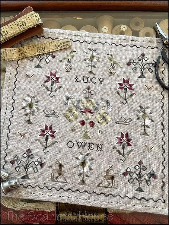 The Scarlett House Lucy Owen cross stitch pattern