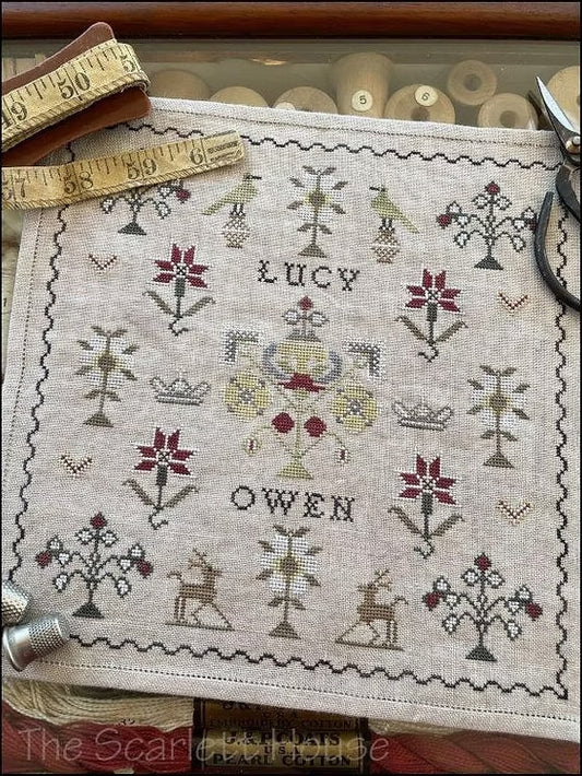 The Scarlett House Lucy Owen cross stitch pattern