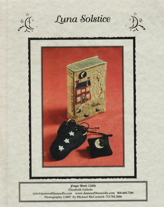 Finger Work Luna Solstice cross stitch pattern