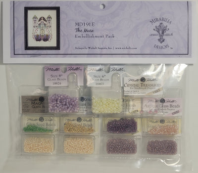 Mirabilia The Muse MD191 Embellishment pack