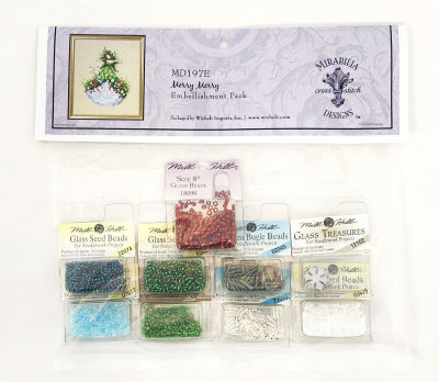 Mirabilia MD197 Merry Merry embellishment pack