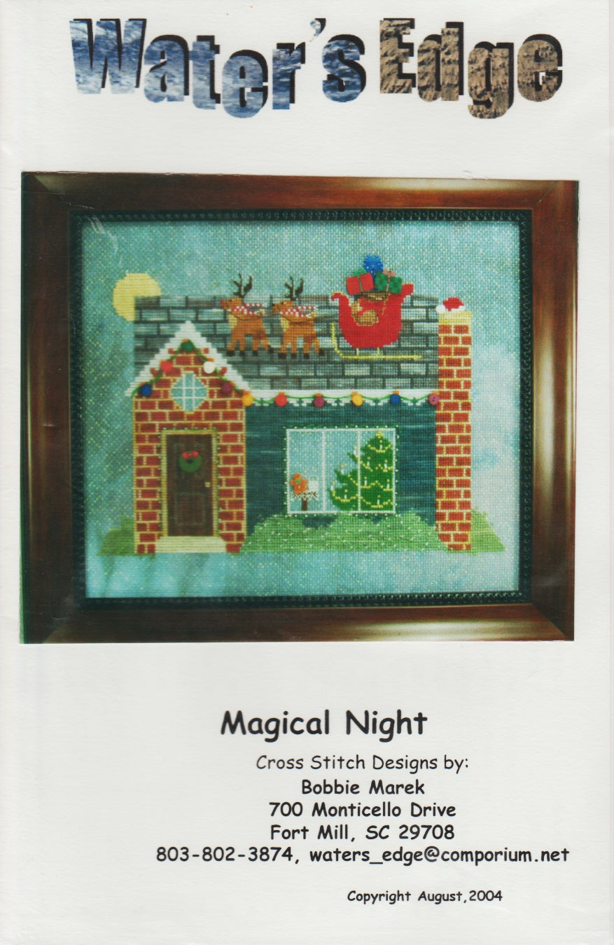 Water's Edge Magical Night WE30 christmas cross stitch pattern