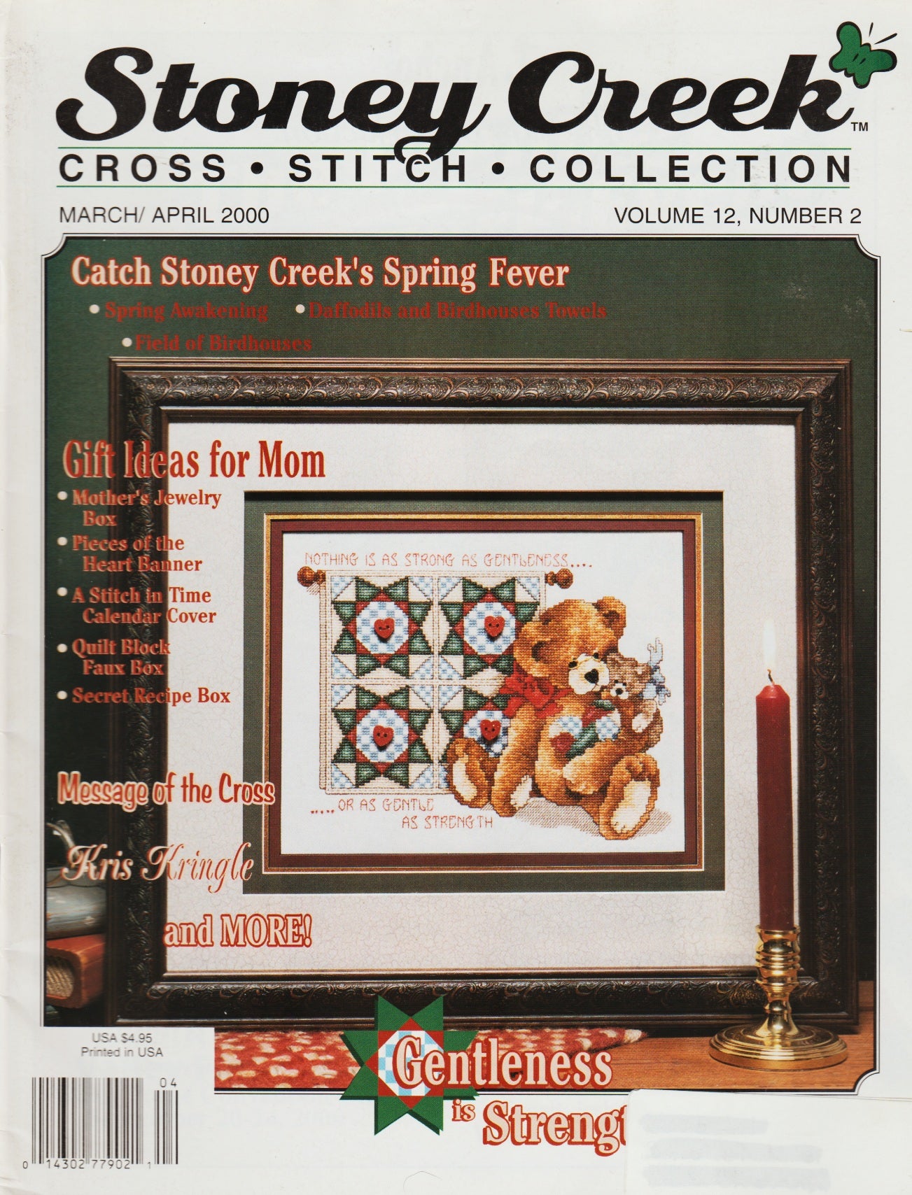 Stoney Creek March/April 2000 cross stitch magazine