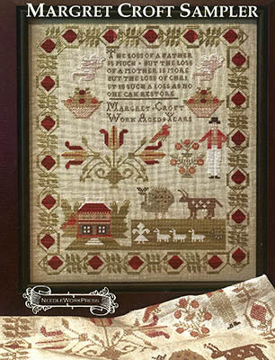NeedleWorkPress Margret Croft reproduction Sampler cross stitch pattern