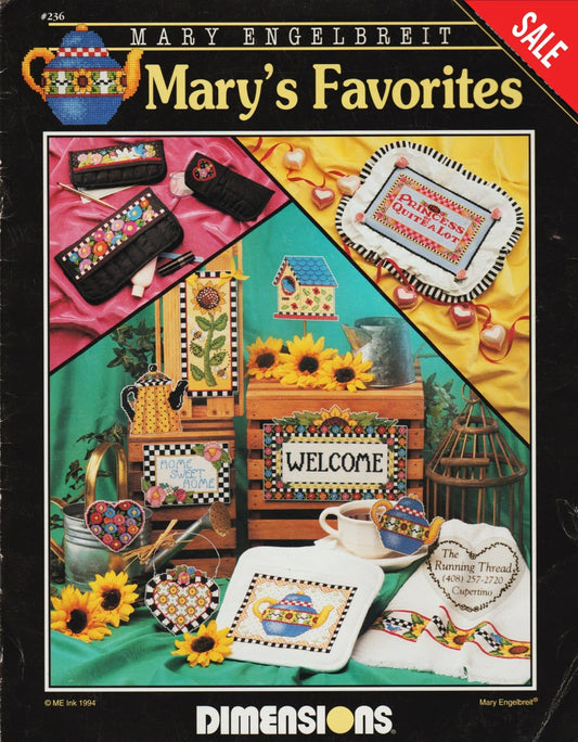 Dimensions Mary's Favorites 236 cross stitch pattern