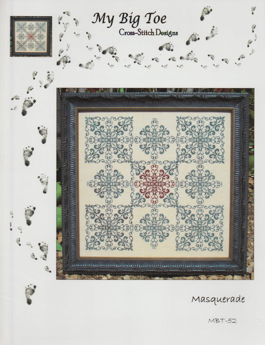 My Big Toe Masquerade MBT-52 cross stitch pattern