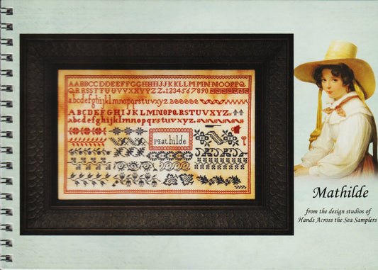 Hands Across The Sea Samplers Mathilde cross stitch pattern
