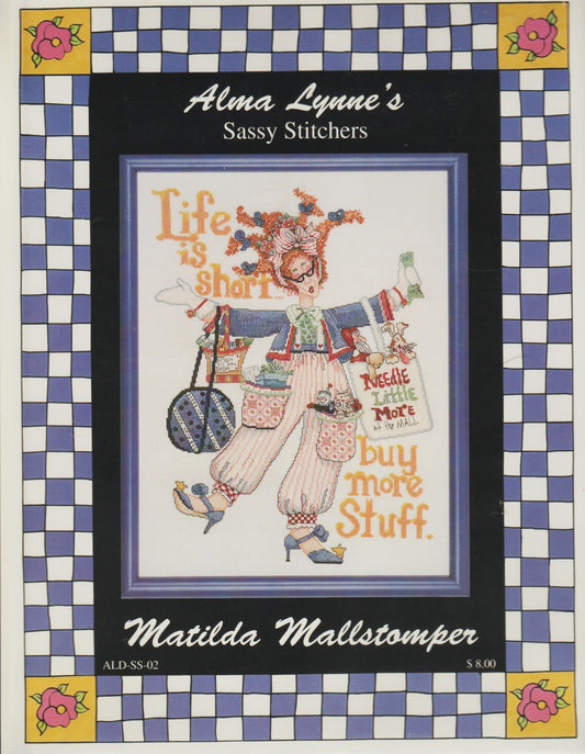 Alma Lynne Matilda Mallstomper ALD-SS-02 cross stitch pattern
