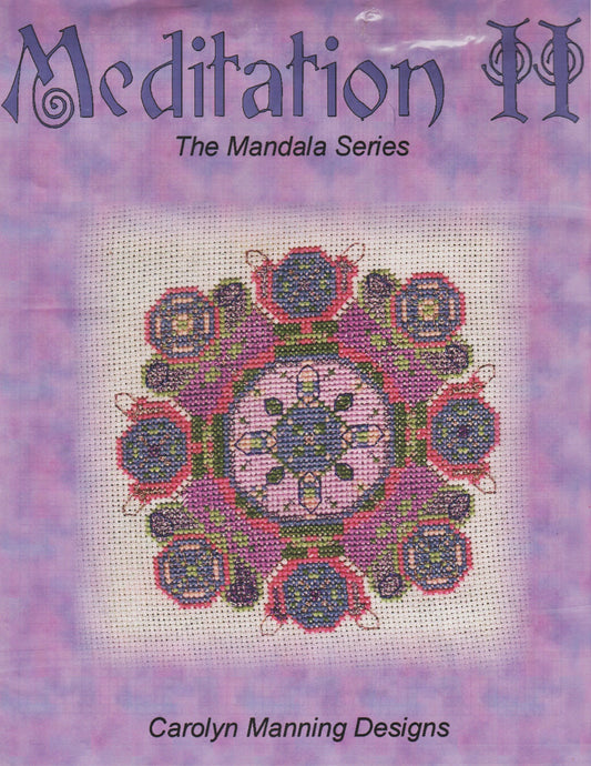Carolyn Manning Meditation II cross stitch pattern