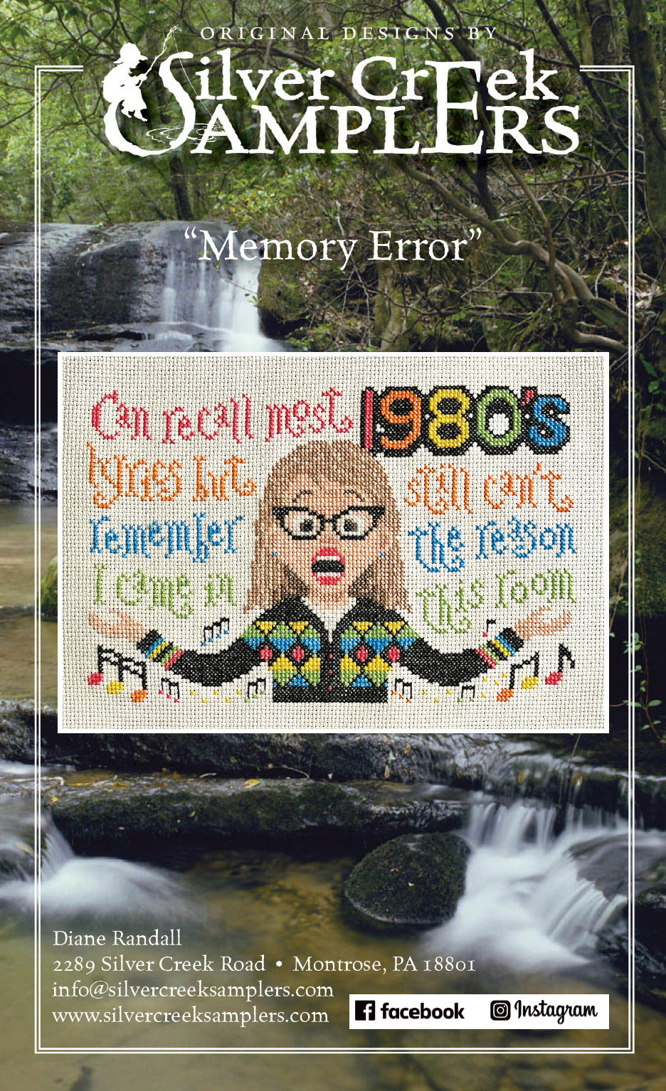 Silver Creek Samplers Memory Error cross stitch pattern