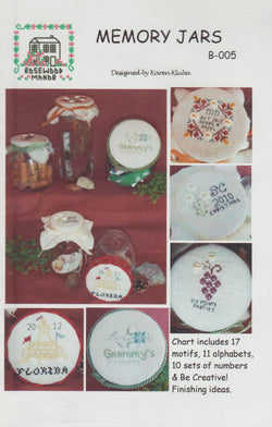Rosewood Manor Memory Jars B-005 cross stitch kit