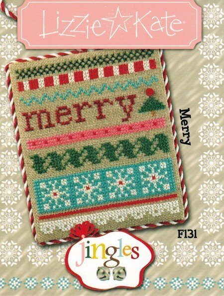 Lizzie Kate Merry - Jingles F131 cross stitch pattern
